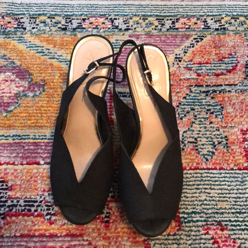 Jessica Simpson wedges